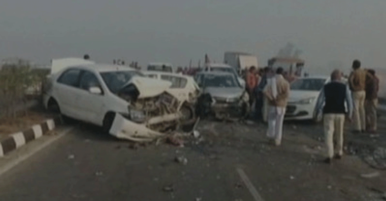 Accident in hariyana