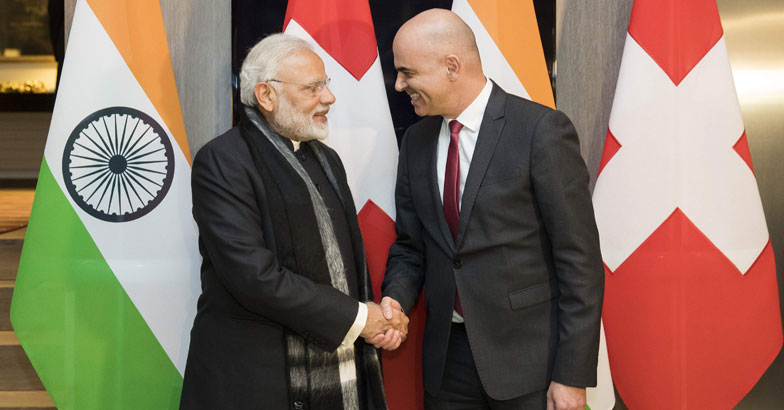 Alain Berset and modi