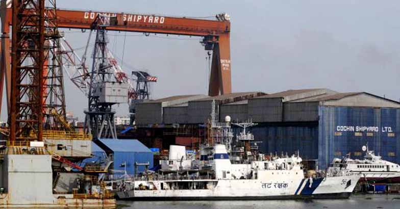 Blast at Cochin Shipyard