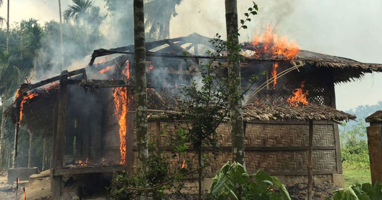 Rohingya villages